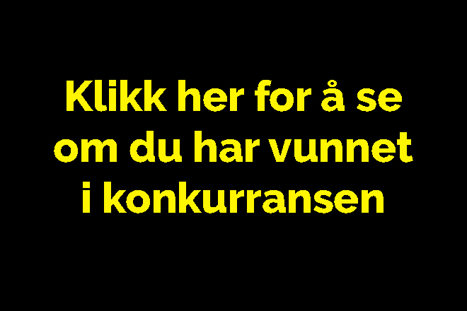 Vinnerne er kåret Vinnerne er kåret